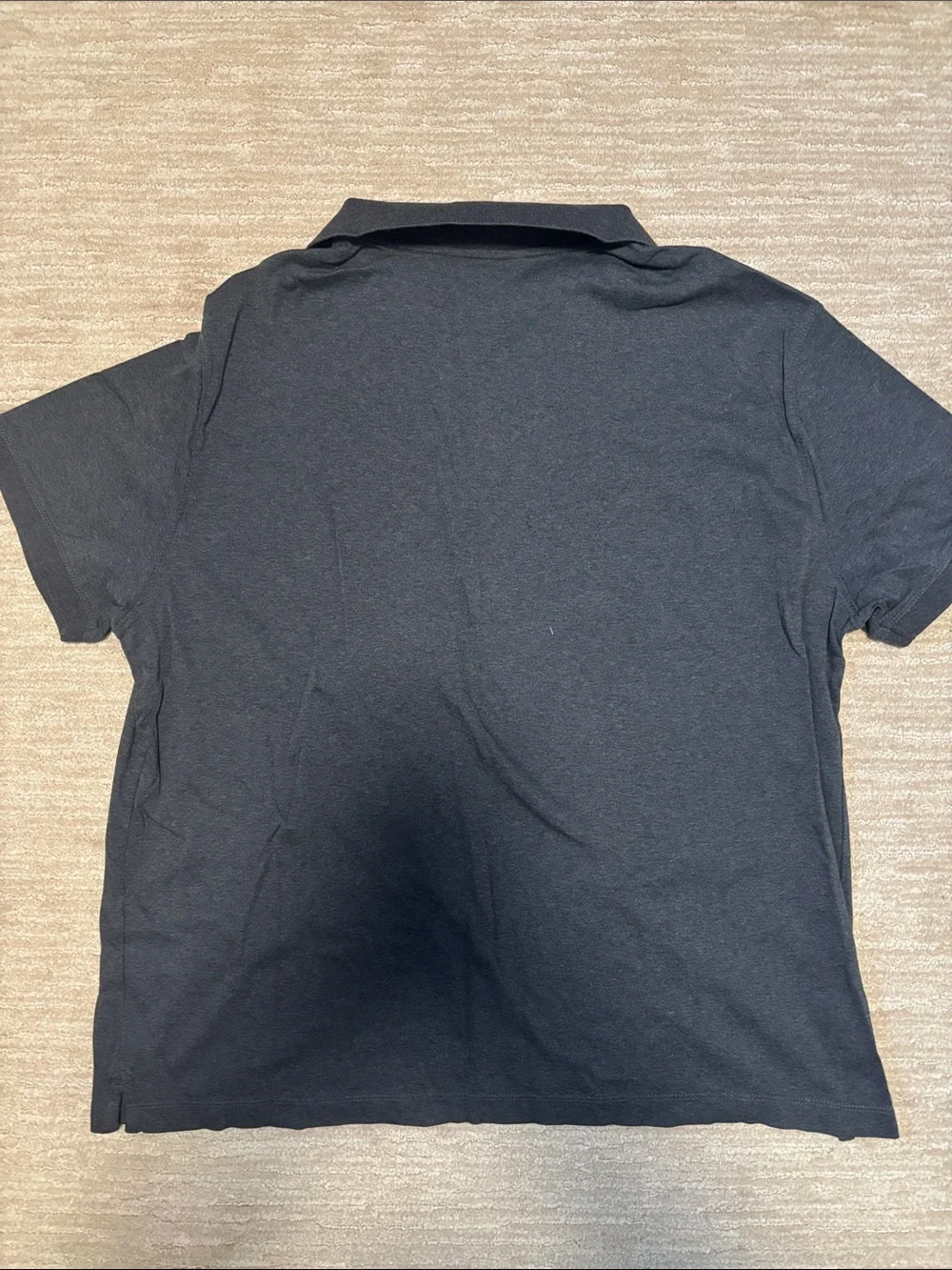 Banana Republic Men's Dark Charcoal Polo